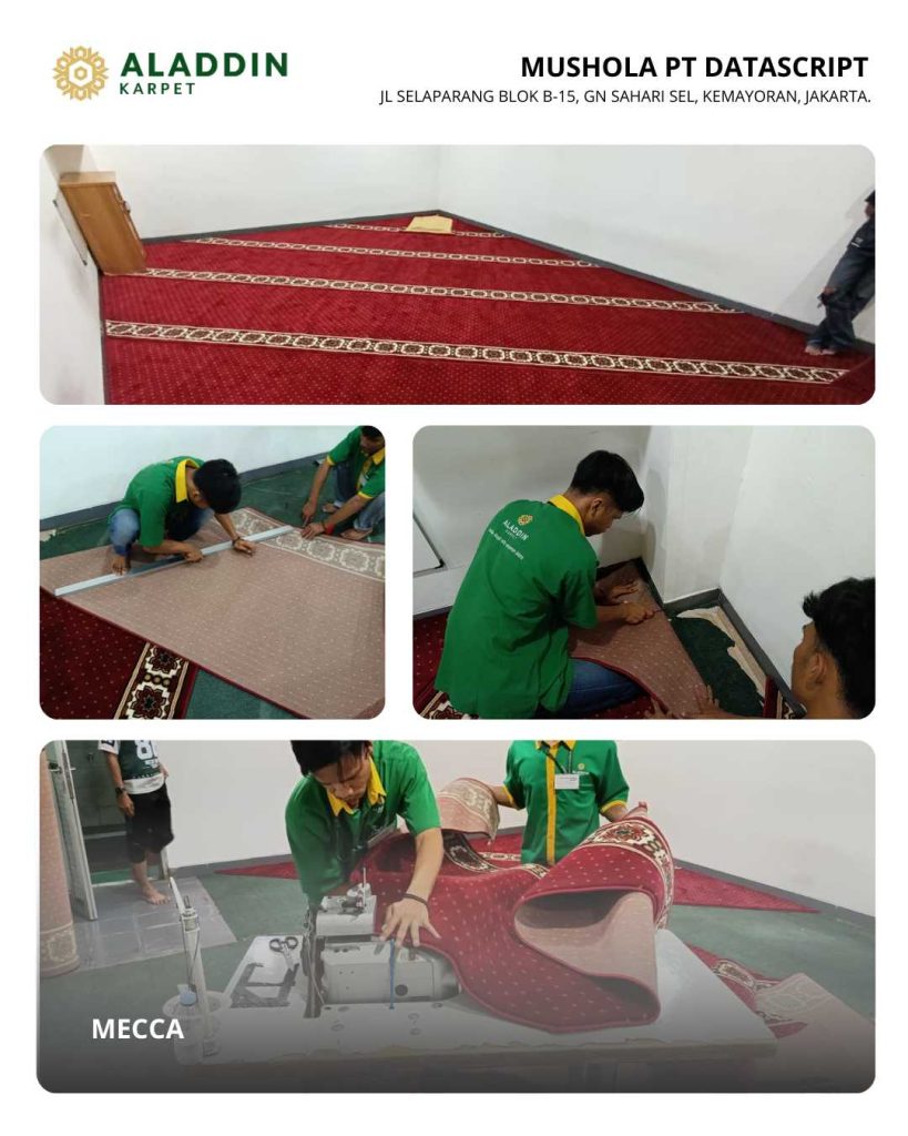 Jual Karpet Masjid Jakarta Custom Murah Per Meter Per Roll Jakarta